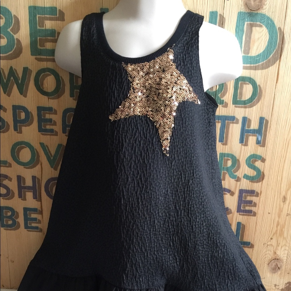 Venera Arapu Sequin Star girl’s top